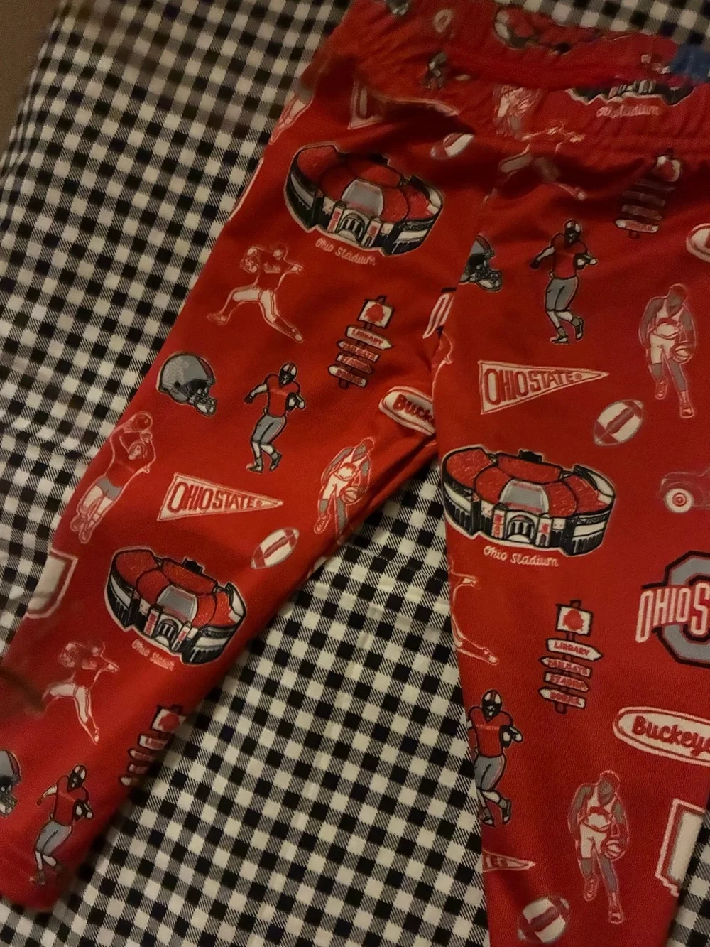 OshKosh B'gosh Red Ohio State Themed Kids Pajama Pants